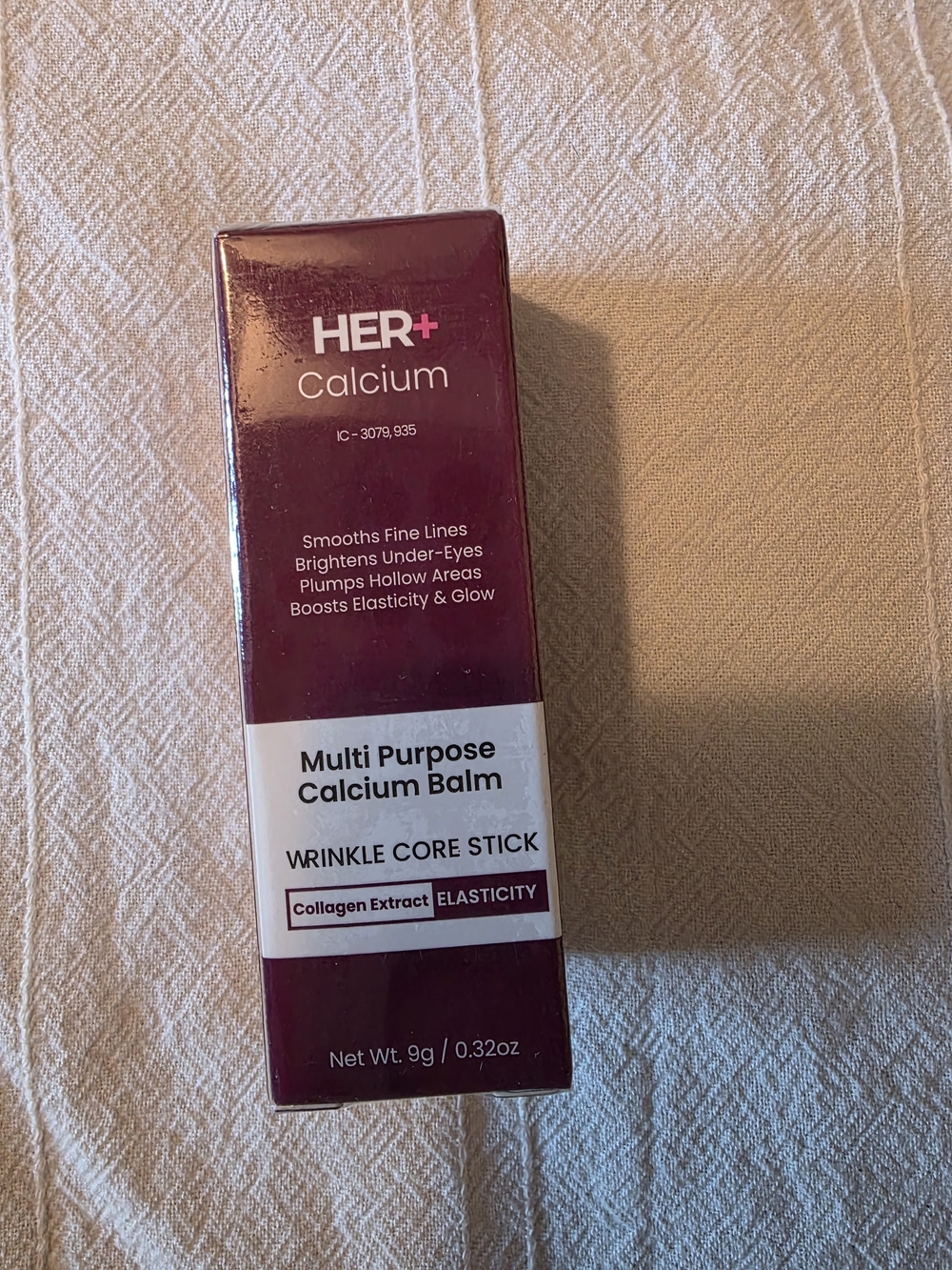 HER+ Calcium Multi Purpose Calcium Balm - Burgundy & White Packaging